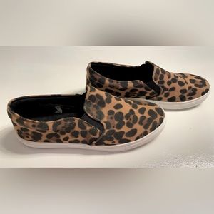A New Day Target Slip On Cheetah Print Shoes Size 8
